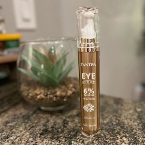 Tantea Eye Serum with 6% Caffeine & 1% Retinol- 360 Degree Roller For Eyes